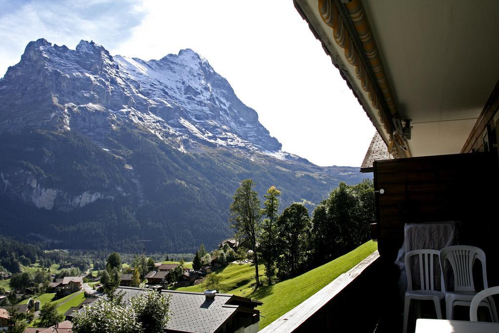 Chalet Zur Hoehe Daire Grindelwald Dış mekan fotoğraf