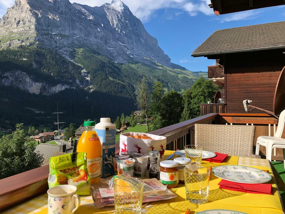 Chalet Zur Hoehe Daire Grindelwald Dış mekan fotoğraf