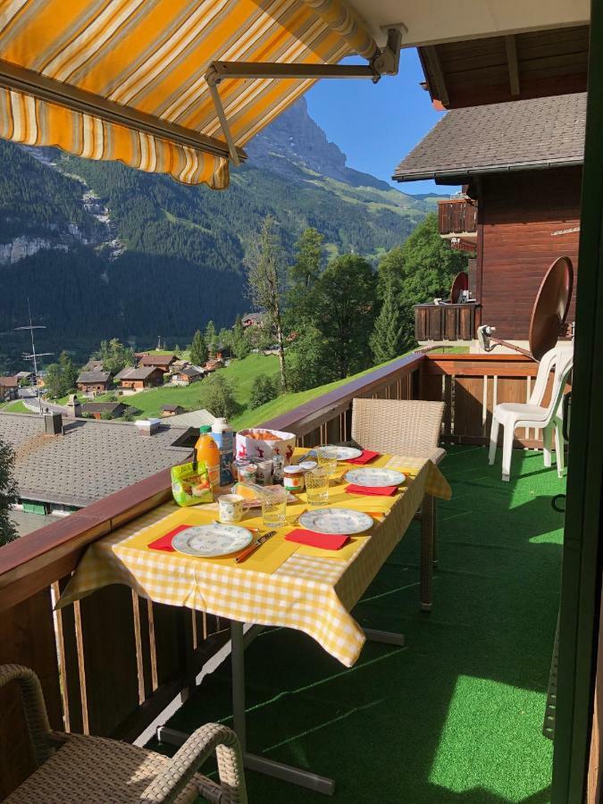 Chalet Zur Hoehe Daire Grindelwald Dış mekan fotoğraf